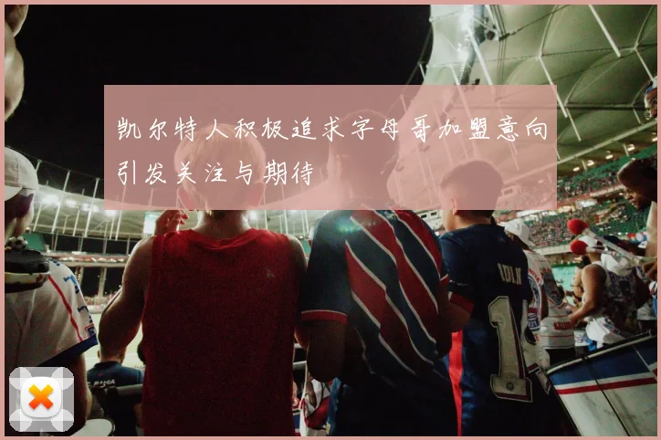 凯尔特人积极追求字母哥加盟意向引发关注与期待